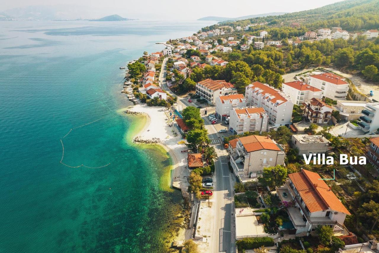 Villa Bua - Beautiful Seafront Apartments Трогир Экстерьер фото